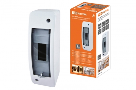 TDM ELECTRIC SQ0907-0003 Бокс КМПн 1/2 для наруж. уст. с крышкой IP42 TDM